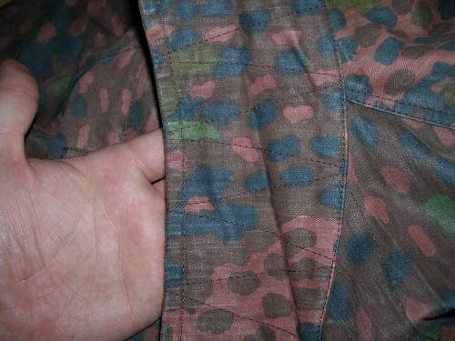 SS camo tunic SS-BW marked real or fake