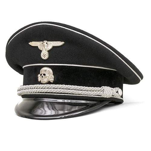 SS Black Officers Visor (what do you think?)