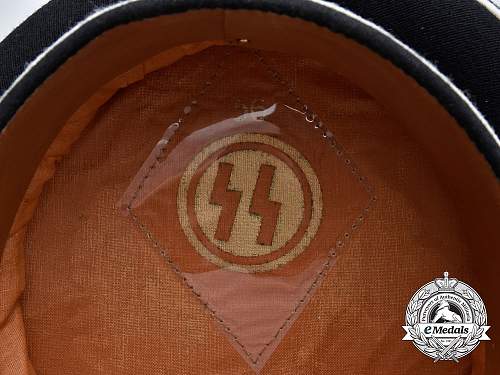 Emedals SS Enlisted Man's cap for discussion