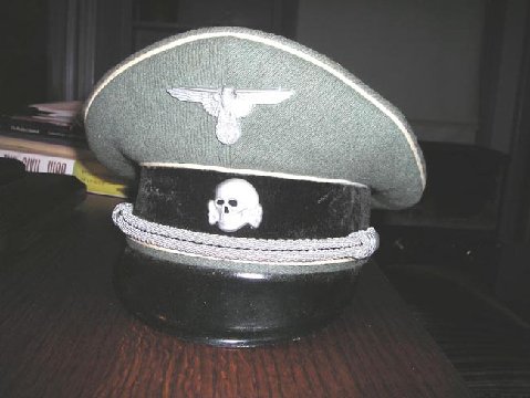 w-ss officers visor