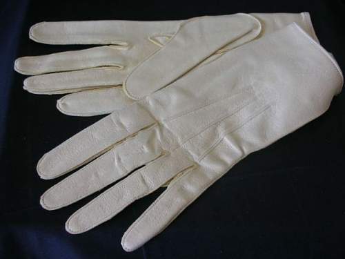 Allgemeine SS LAH parade gloves for viewing.