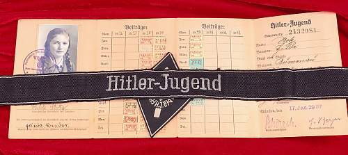 Hitlerjugen cuff