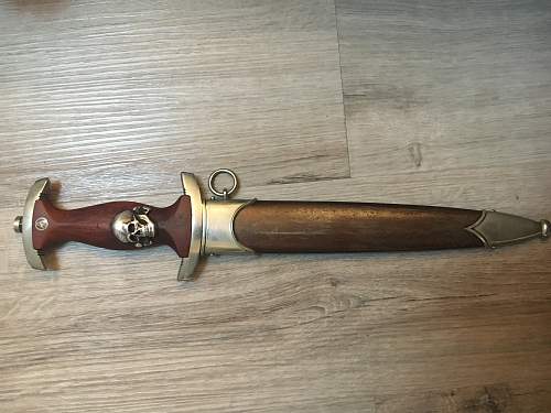 Totenkopf on SA dagger handle