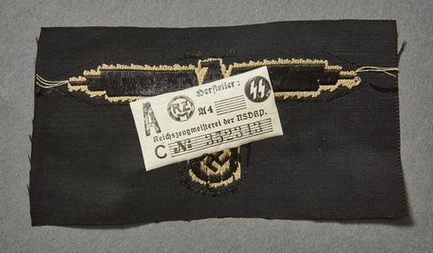 Waffen-SS “Tropical” Sleeve Eagle with tag