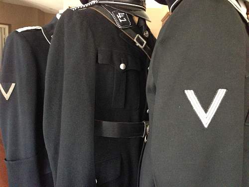 Black Allgemeine tunic from 106 SS standarte