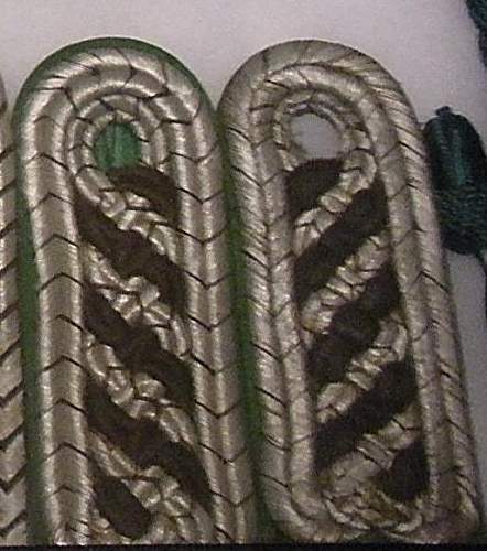 SD shoulder boards