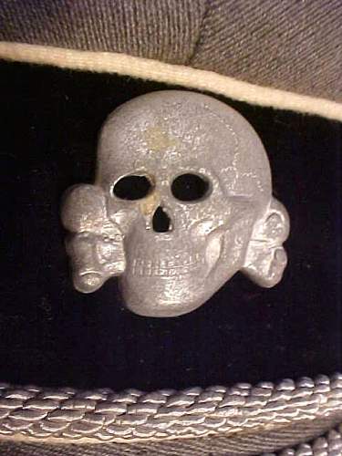 SS scull zinc, fake