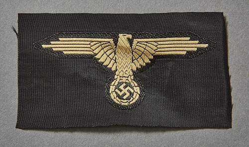 Waffen SS tropical sleeve eagle