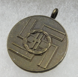 Miniature SS Eight Year Long Service Medal