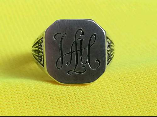 SS Ring Leibstandarte Adolf Hitler Authenticity