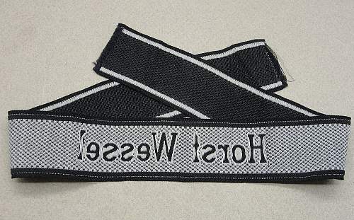 Horst Wessel Cuff Title