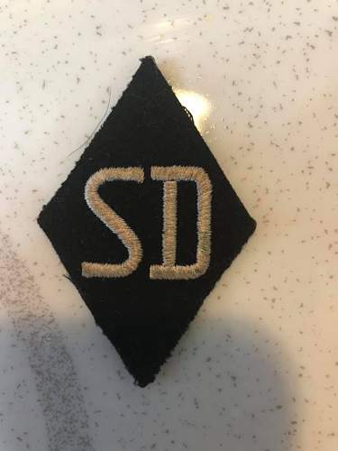 SS SD sleeve diamond with tag