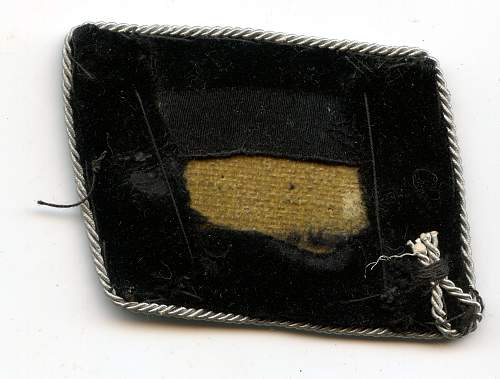 Very Early Standartenfuhrer Collar Tabs