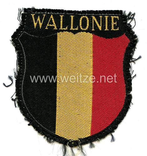 Belgian Wallonien SS Freiwillig Shield - REAL or FAKE?