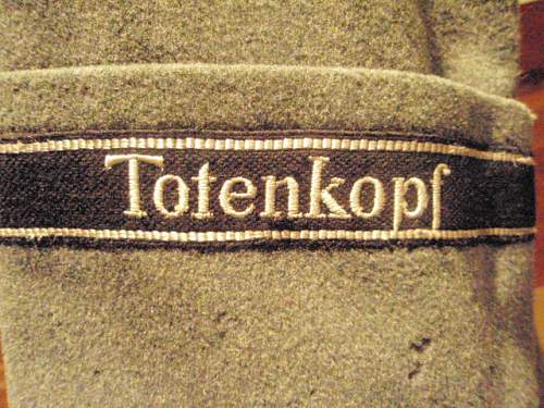 Totenkopf Officer's Mantel &amp; Visor Cap