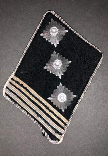 SS officer collar tabs