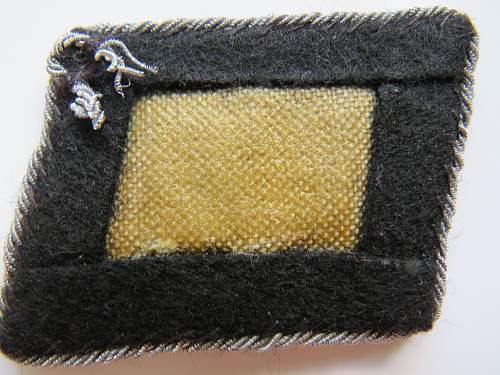 SS officer collar tab.