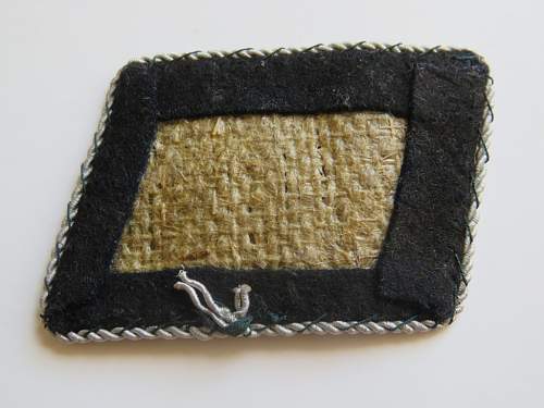 SS officer collar tab.