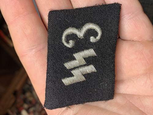 Ss collar tab