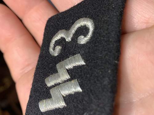 Ss collar tab