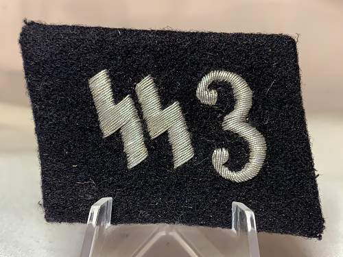 Ss collar tab