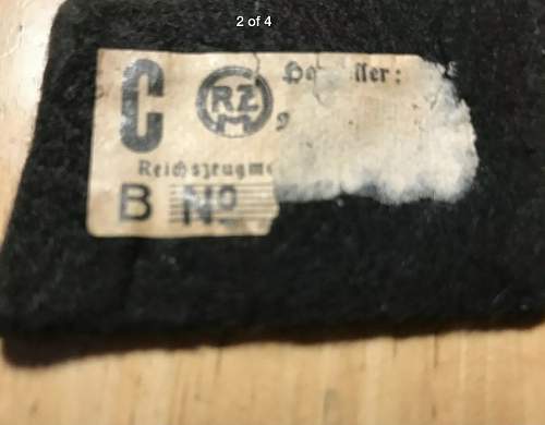 Totenkopf collar tab?