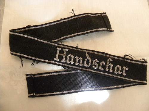 13th SS Handschar collar tab