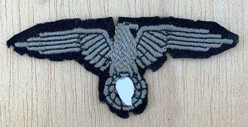 Waffen-SS EM-NCOs  sleeve eagle.