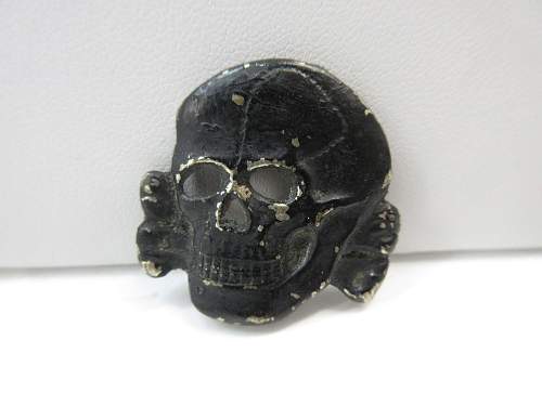 German death head badge totenkopf