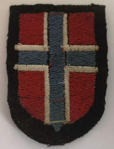 Norge freiwilligen arm patch