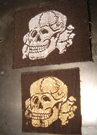 Belgian Cloth SS Skulls