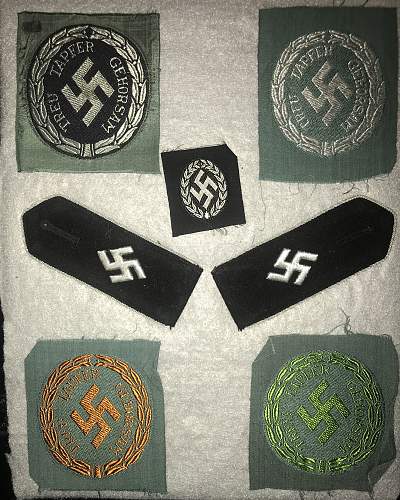 Schuma Cloth insignia , Uniforms, Schuma Items