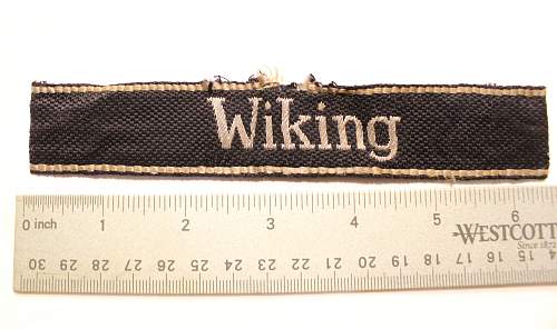 Authentication requested, Wiking Cuff Title