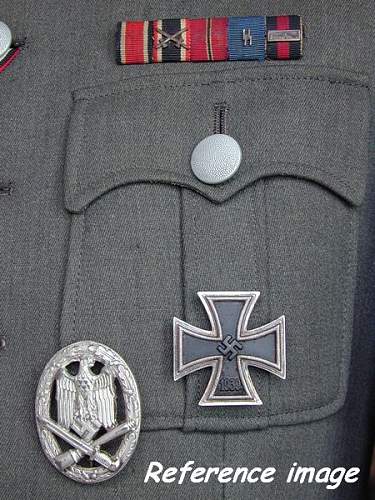 Waffen SS tunic, and breeches for viewing...