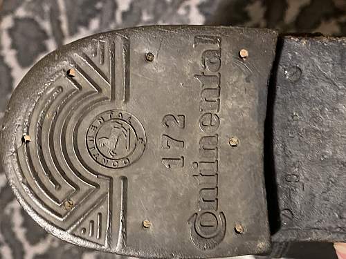SS and RZM marked officer boots. Wartime or post war? Polizei Deutschland