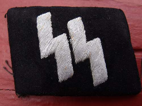 SS Bullion Runic Tab for NCO