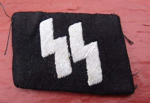 SS Bullion Runic Tab for NCO