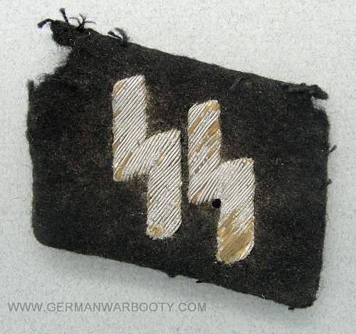 SS Bullion Runic Tab for NCO