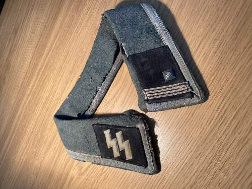 WSS NCO’s Jacket Collar Cut Off - With Provenance.