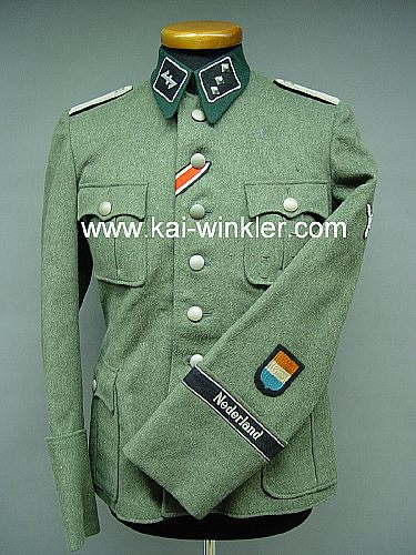 Dutch SS officers tunic