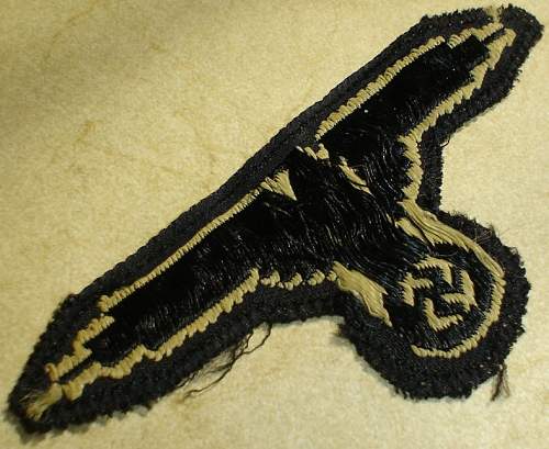 sleeve-eagle for the &quot;Sahariana&quot; or &quot;Erbsentarn&quot;