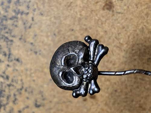 SS Membership STICK PIN &amp; Death Head stick pin