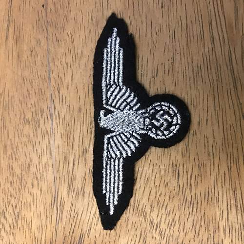 SS patch eagles legit ?