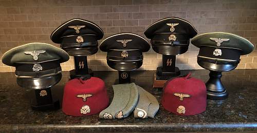 My SS Headgear Collection