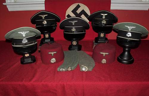 My SS Headgear Collection