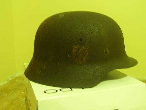 SS helmet