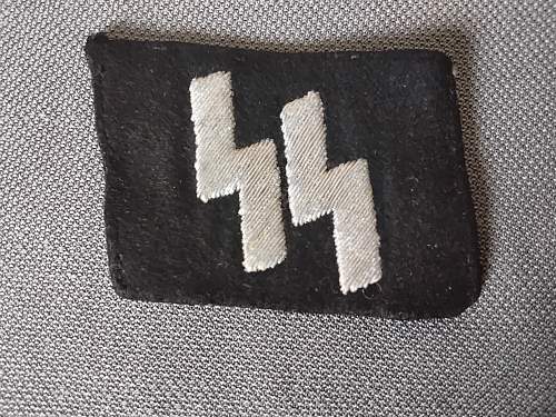 SS Bullion Runic Tab for NCO