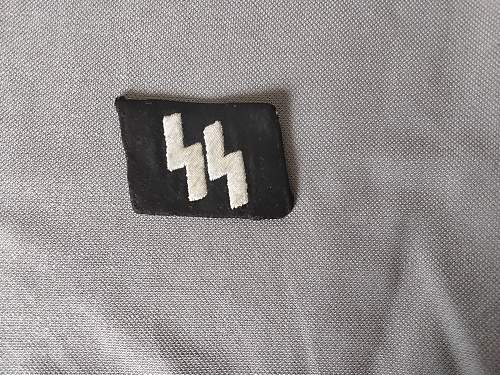 SS Bullion Runic Tab for NCO