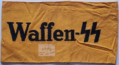 Waffen SS civilian armband