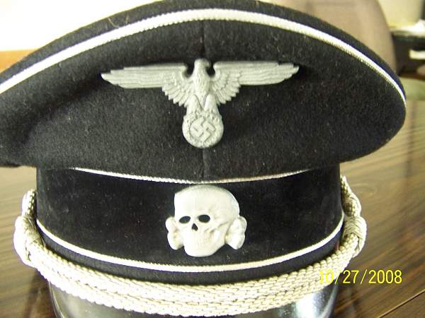 SS visor hat